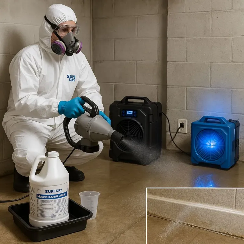 Sanitization and Odor Removal process in Freehold, NJ