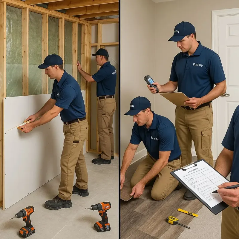 Repairs and Reconstruction process in Freehold, NJ